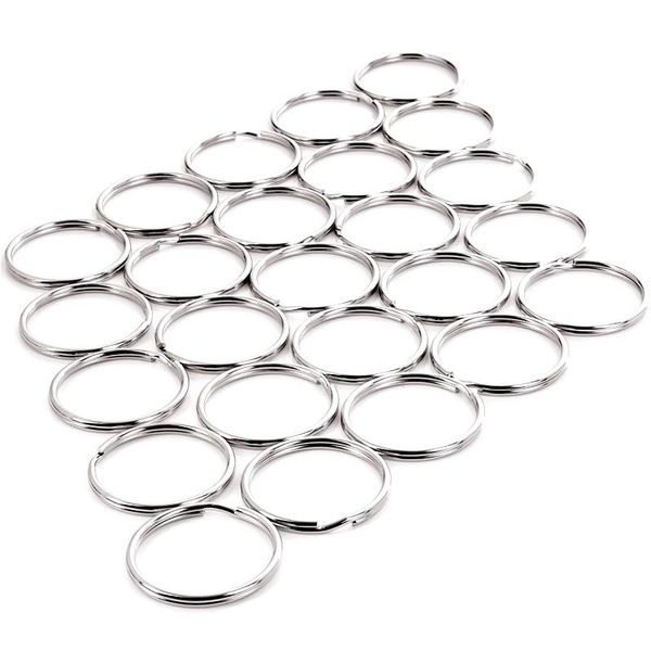 keychains 25 large 30mm split ring keyring key holder loop hoop, Silver
keychains 25 large 30mm split ring keyring key holder loop hoop, Silver
