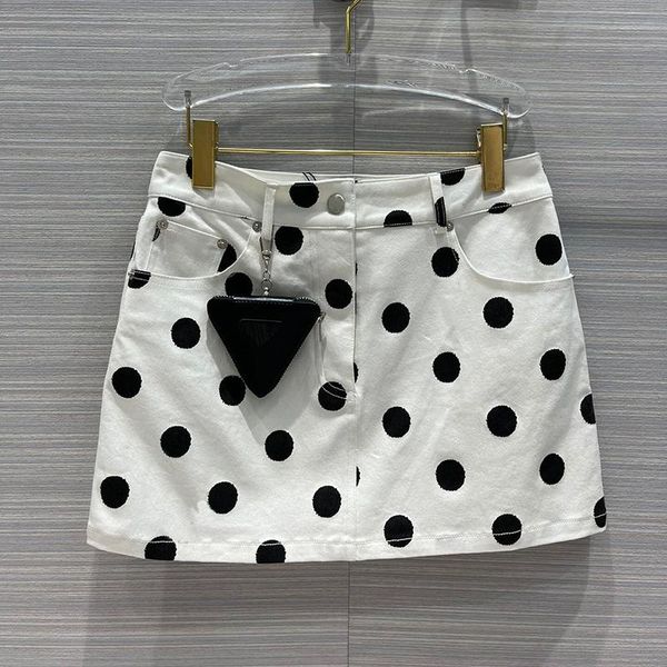skirts polka dot mini denim for women small bag street casual white short lady 2021, Black
skirts polka dot mini denim for women small bag street casual white short lady 2021, Black