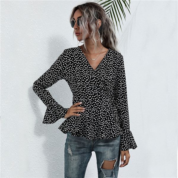 polka dot point blouses casual v neck butterfly sleeve sprint blouse shirt for women 2021 new fashion rtqu, White
polka dot point blouses casual v neck butterfly sleeve sprint blouse shirt for women 2021 new fashion rtqu, White