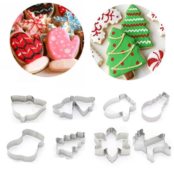 baking & pastry tools 2pcs christmas cookie cutter stainless steel biscuit mold snowflake santa claus elk cake mould silver xmas theme
baking & pastry tools 2pcs christmas cookie cutter stainless steel biscuit mold snowflake santa claus elk cake mould silver xmas theme