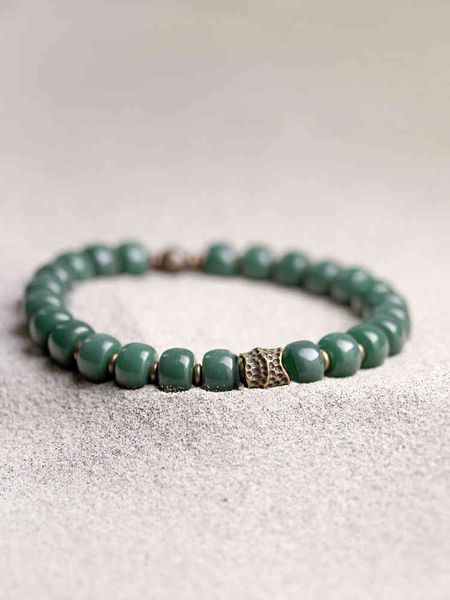 flower texture copper bead green yin skin bodhi root hand string male versatile play jewelry personality trendy female bracelet, Golden;silver
flower texture copper bead green yin skin bodhi root hand string male versatile play jewelry personality trendy female bracelet, Golden;silver