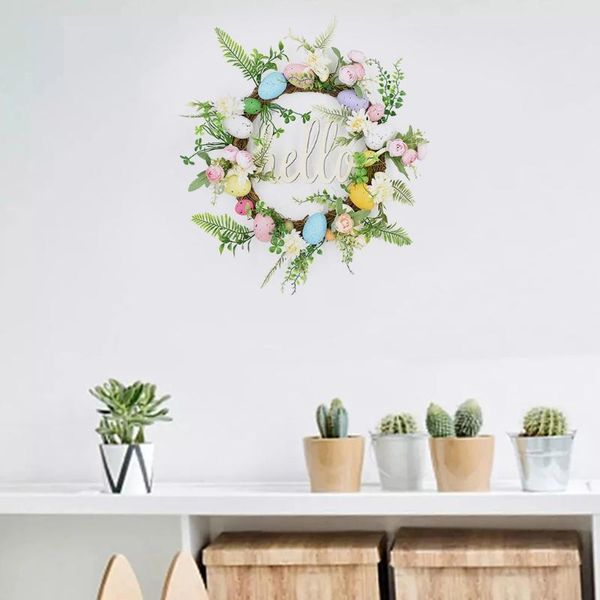 easter garland eggs rattan wreath artificial flower door hang easter decoration dropshipping
easter garland eggs rattan wreath artificial flower door hang easter decoration dropshipping