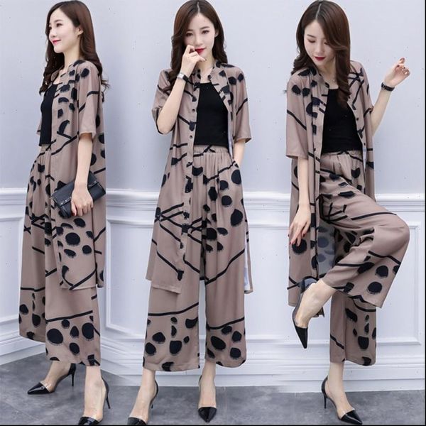 summer 2 piece set women cardigan blouse and straight legged women clothing fashion casual loose festival pants sets, Gray
summer 2 piece set women cardigan blouse and straight legged women clothing fashion casual loose festival pants sets, Gray