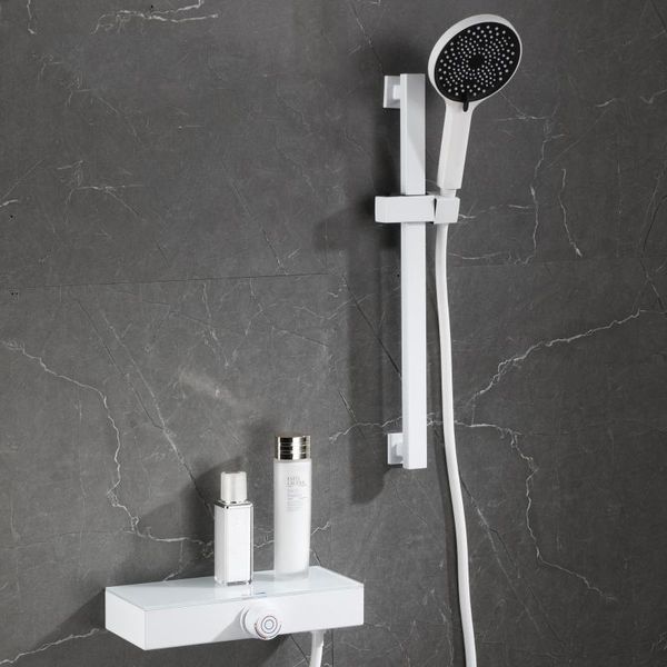 bathroom shower sets el faucet with large table memory temperature black brass body plastic handheld
bathroom shower sets el faucet with large table memory temperature black brass body plastic handheld