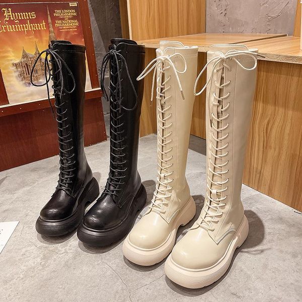 boots shoes lolita thigh high heels lace up boots-women round toe med over-the-knee black flat 2021 autumn
boots shoes lolita thigh high heels lace up boots-women round toe med over-the-knee black flat 2021 autumn