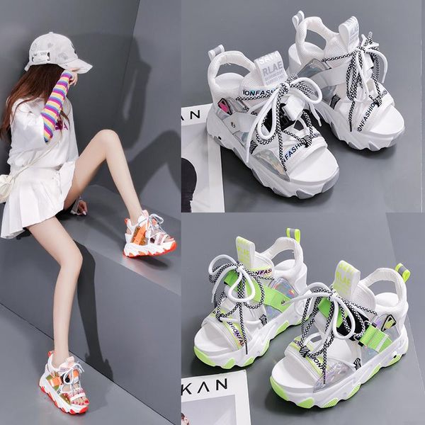 summer ladies sandals color matching fashion women's shoes thick bottom fashion sandal wedges women sandals cute heels, Black
summer ladies sandals color matching fashion women's shoes thick bottom fashion sandal wedges women sandals cute heels, Black