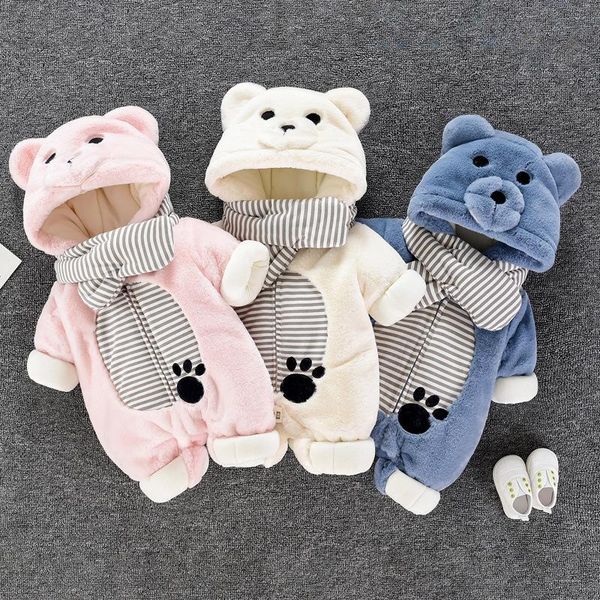 baby rompers boys girls fleece hooded winter fleece jumpsuit soft cute cartoon coats newborn infant suits baby clothing, Blue
baby rompers boys girls fleece hooded winter fleece jumpsuit soft cute cartoon coats newborn infant suits baby clothing, Blue