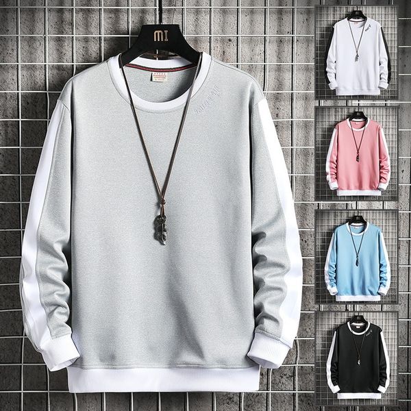 autumn couple round neck loose long sleeve solid sweater shirt color men's clothing kg-551, Black
autumn couple round neck loose long sleeve solid sweater shirt color men's clothing kg-551, Black