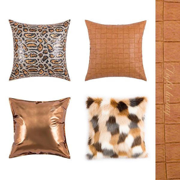 cushion/decorative pillow fsislover american style cushion cover leopard light luxury waist pillowcase bedroom decorative home
cushion/decorative pillow fsislover american style cushion cover leopard light luxury waist pillowcase bedroom decorative home