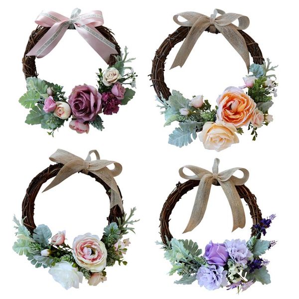pack of 4 rattan artificial flower wreath garland spring flower front door lintel wedding venue decor home wall window ornament
pack of 4 rattan artificial flower wreath garland spring flower front door lintel wedding venue decor home wall window ornament