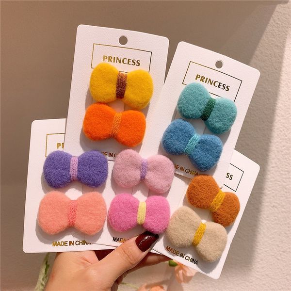 2021 new autumn and winter sweet girl princess hairpins hair accessories fashion children's cute plush bow hair clip headdress, Slivery;white
2021 new autumn and winter sweet girl princess hairpins hair accessories fashion children's cute plush bow hair clip headdress, Slivery;white