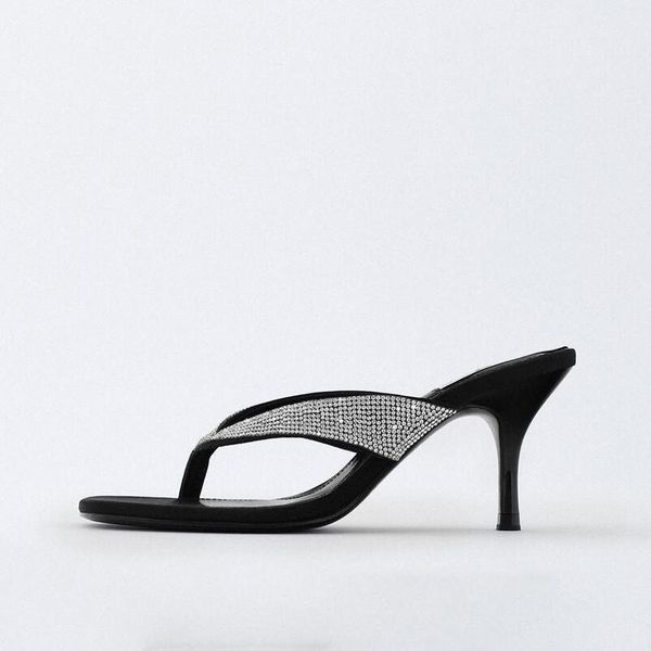 stylish women heeled flip flops black high heels rhinestone sandals women mules high heels slippers ladies summer shoes woman
stylish women heeled flip flops black high heels rhinestone sandals women mules high heels slippers ladies summer shoes woman