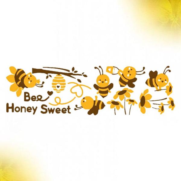 wall stickers 1pc cartoon small bee decals decorative wallpaper for kindergarten kids room decoration
wall stickers 1pc cartoon small bee decals decorative wallpaper for kindergarten kids room decoration