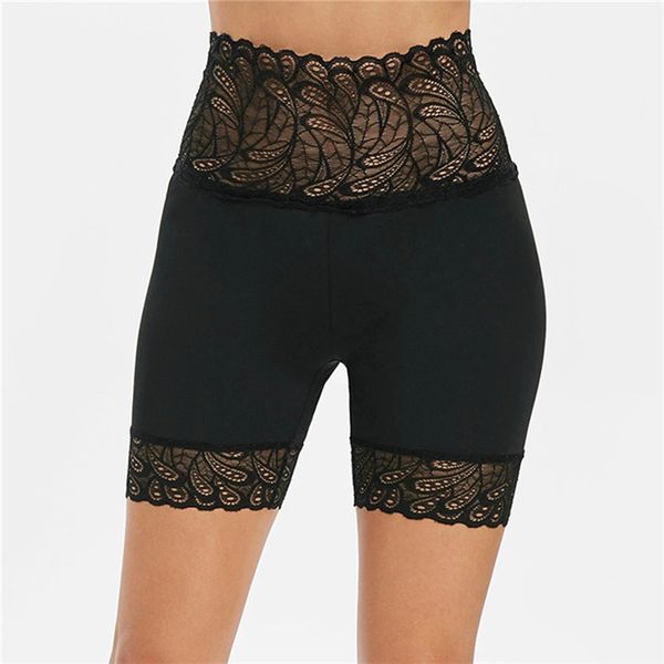 women bralette seamless lace safety pants women underwear high-waist plus size panties anti-light safety shorts, Black;green
women bralette seamless lace safety pants women underwear high-waist plus size panties anti-light safety shorts, Black;green