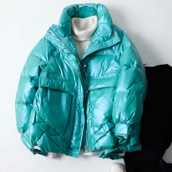 winter women's jacket bright casual loose coat warm oversize female parka puffed candy colors warm snow down outerwear yr92 200930, Black
winter women's jacket bright casual loose coat warm oversize female parka puffed candy colors warm snow down outerwear yr92 200930, Black