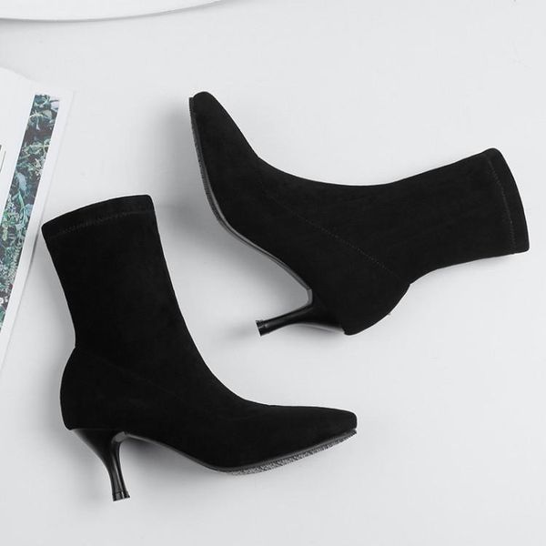 boots oversized shoes 9 10 11 12 women ankle for ladies solid color pointed glass heel, Black
boots oversized shoes 9 10 11 12 women ankle for ladies solid color pointed glass heel, Black