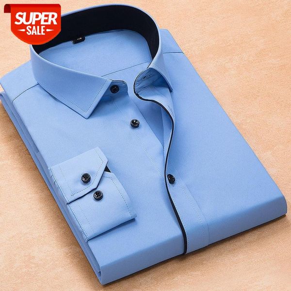 plus size 8xl fashion soft turn down collar black button long sleeved twill solid business men dress shirts no front pocket #ny0y, White;black
plus size 8xl fashion soft turn down collar black button long sleeved twill solid business men dress shirts no front pocket #ny0y, White;black