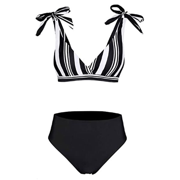 streep exy bikini set women push-up batsuit two pieces beachwear high orphans badmode strik bandage women's bathing suit biquini, White;black
streep exy bikini set women push-up batsuit two pieces beachwear high orphans badmode strik bandage women's bathing suit biquini, White;black