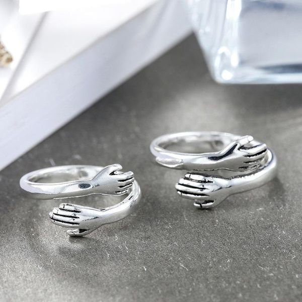 wedding rings 2021 creative love hug couple open ring fashion ladies men punk jewelry anniversary special gifts for lovers, Slivery;golden
wedding rings 2021 creative love hug couple open ring fashion ladies men punk jewelry anniversary special gifts for lovers, Slivery;golden