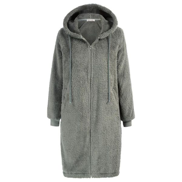 women's jackets women knee length fleece coat warm long sleeve zip-up hooded comfortable lightweight fabric, Black;brown
women's jackets women knee length fleece coat warm long sleeve zip-up hooded comfortable lightweight fabric, Black;brown