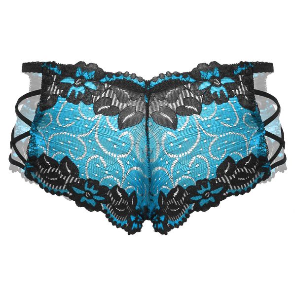 lingerie sissy panties mens erotic underwear low waist lace briefs bowknot hollow out nightwear strappy boxers underpantss, Black;white
lingerie sissy panties mens erotic underwear low waist lace briefs bowknot hollow out nightwear strappy boxers underpantss, Black;white
