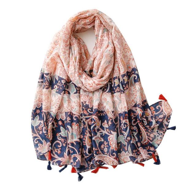 scarves women fashion floral tassel viscose shawl scarf lady wrap pashmina stole bufanda hijab 2021 bandana ladies, Blue;gray
scarves women fashion floral tassel viscose shawl scarf lady wrap pashmina stole bufanda hijab 2021 bandana ladies, Blue;gray