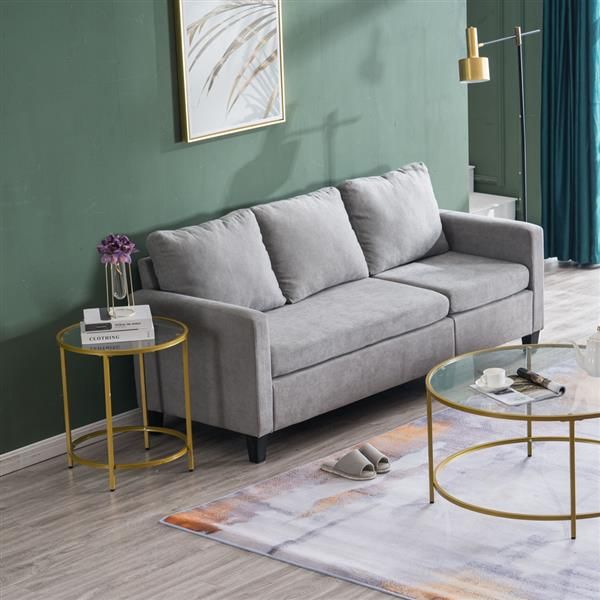 living room furniture simple single layerframe glass surface coffee side table 50 round gold
living room furniture simple single layerframe glass surface coffee side table 50 round gold
