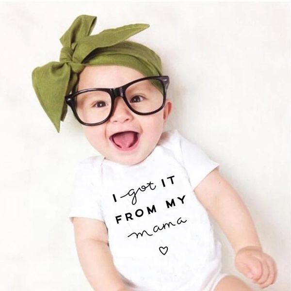 rompers i got it from my mama infant baby girls boys cotton outfits summer toddler bodysuit shorts sleeve clothes, Blue
rompers i got it from my mama infant baby girls boys cotton outfits summer toddler bodysuit shorts sleeve clothes, Blue