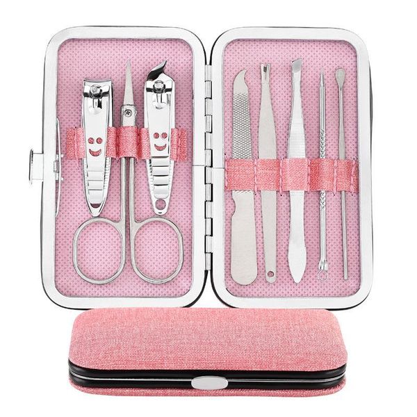 nail art kits 8pcs manicure pedicure set with case nails clipper kit stainless steel scissors care tools for home travel supplies
nail art kits 8pcs manicure pedicure set with case nails clipper kit stainless steel scissors care tools for home travel supplies