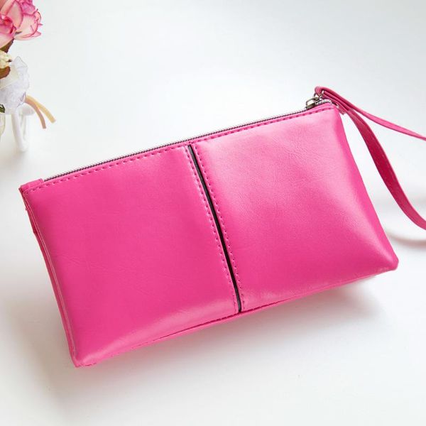 wallets bag women's handbag zipper pu leather stitching paint horizontal square phone wallet, Red;black
wallets bag women's handbag zipper pu leather stitching paint horizontal square phone wallet, Red;black
