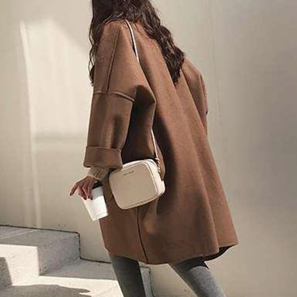 new 2021 japanese long sleeve wool overcoat with style in autumn and winter n 33mu, Black
new 2021 japanese long sleeve wool overcoat with style in autumn and winter n 33mu, Black