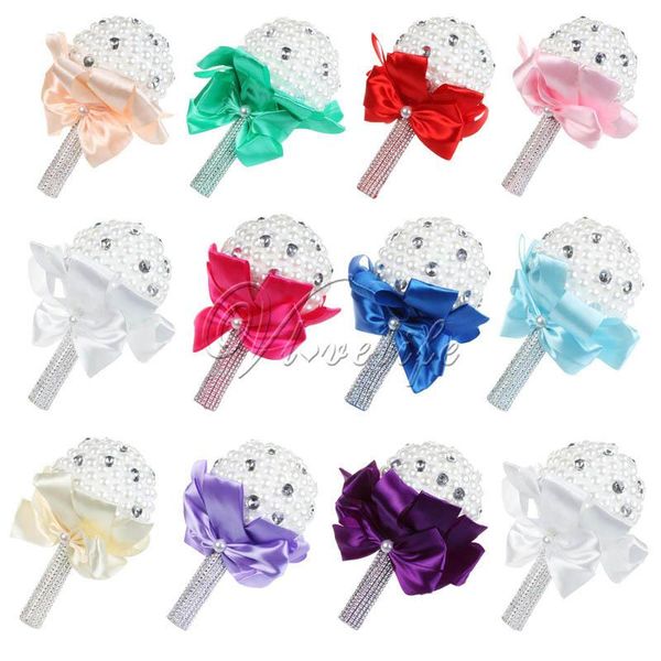 elegant pearl wedding bouquet bridal bouquet wedding flowers mini crystal sparkle bride bridesmaid accessories
elegant pearl wedding bouquet bridal bouquet wedding flowers mini crystal sparkle bride bridesmaid accessories