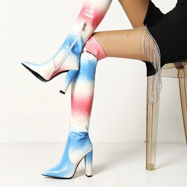 boots pxelena vogue women over the knee riding 11cm heels party office lady thigh high 2021 winter plus size 34-43 ol, Black
boots pxelena vogue women over the knee riding 11cm heels party office lady thigh high 2021 winter plus size 34-43 ol, Black