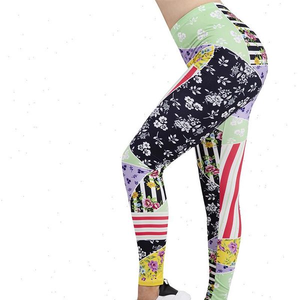 new design women legging patchwork floral printing leggins slim high elasticity legins fitness leggings female pants, Black
new design women legging patchwork floral printing leggins slim high elasticity legins fitness leggings female pants, Black