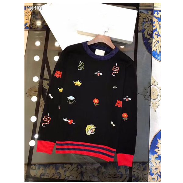 herren pullover longleves stricks buchstaben budge stickerei mode hoodies pullover sweatshirt männer strick kleidung asiatische gröÃe, White;black
herren pullover longleves stricks buchstaben budge stickerei mode hoodies pullover sweatshirt männer strick kleidung asiatische gröÃe, White;black