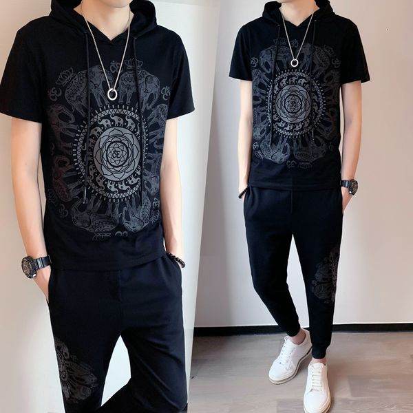 new summer trend men's hooded suit thin short sleeve slim fit large two piece set 2021 spring tracksuit for men jogginganzug herren f7o, Gray
new summer trend men's hooded suit thin short sleeve slim fit large two piece set 2021 spring tracksuit for men jogginganzug herren f7o, Gray