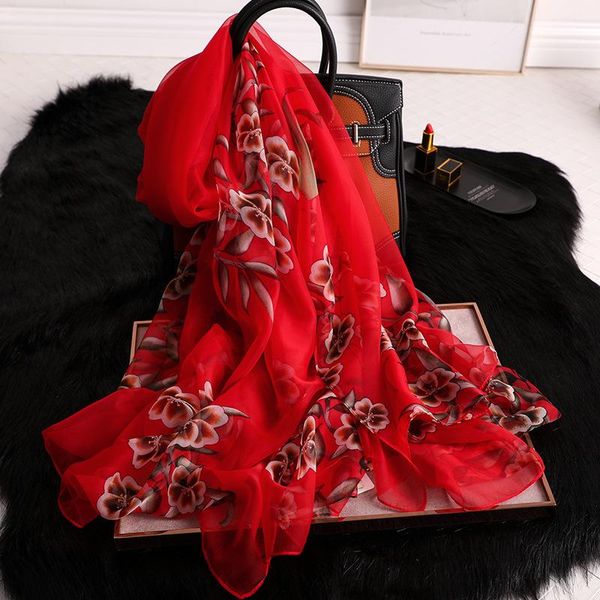 women's swimwear brand silk scarf women flowers scarves spring, summer and autumn foulard femme designer shawl wrap fashion neck bandan, White;black
women's swimwear brand silk scarf women flowers scarves spring, summer and autumn foulard femme designer shawl wrap fashion neck bandan, White;black