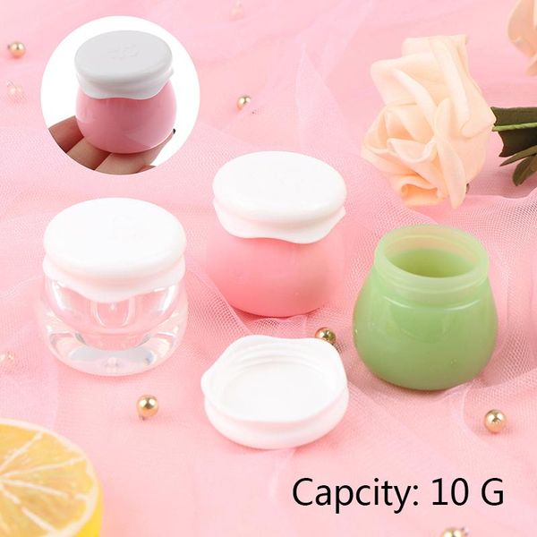 storage bottles & jars 10g plastic cosmetic empty jar pots makeup cream lip refillable container
storage bottles & jars 10g plastic cosmetic empty jar pots makeup cream lip refillable container