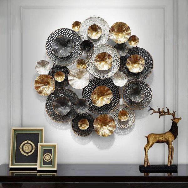 american creative wrought iron lotus leaf wall mural pendant home livingroom wall hanging decor restaurant sticker
american creative wrought iron lotus leaf wall mural pendant home livingroom wall hanging decor restaurant sticker