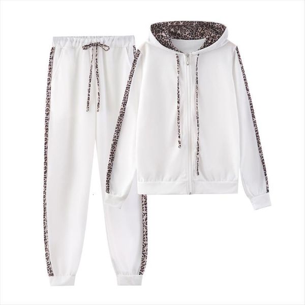 2pcs set sport tracksuit zipper womenpant hoodies sweatshirt jogger wear ladies casual sweat autumn streetwear suit, White
2pcs set sport tracksuit zipper womenpant hoodies sweatshirt jogger wear ladies casual sweat autumn streetwear suit, White