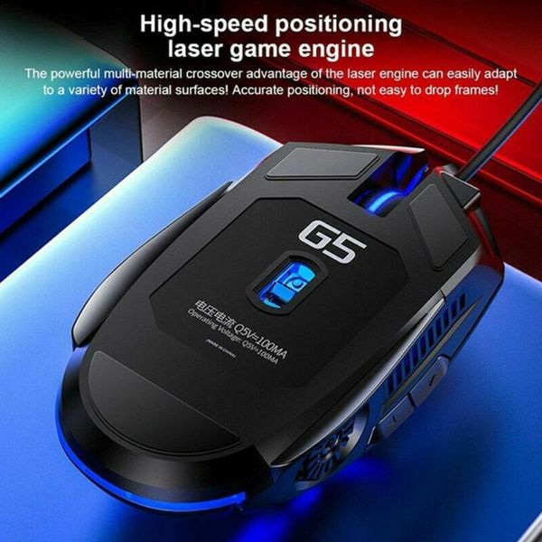 mice g5 wired gaming mouse 6d 4-speed dpi adjustable rgb breathing color portable for pc computer lap7 backlight t8g8
mice g5 wired gaming mouse 6d 4-speed dpi adjustable rgb breathing color portable for pc computer lap7 backlight t8g8