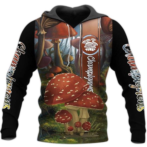 men's hoodies & sweatshirts beautiful mushroom 3d printed men women hoodie deluxe sweatshirt zipper pullover casual streetwear m, Black
men's hoodies & sweatshirts beautiful mushroom 3d printed men women hoodie deluxe sweatshirt zipper pullover casual streetwear m, Black