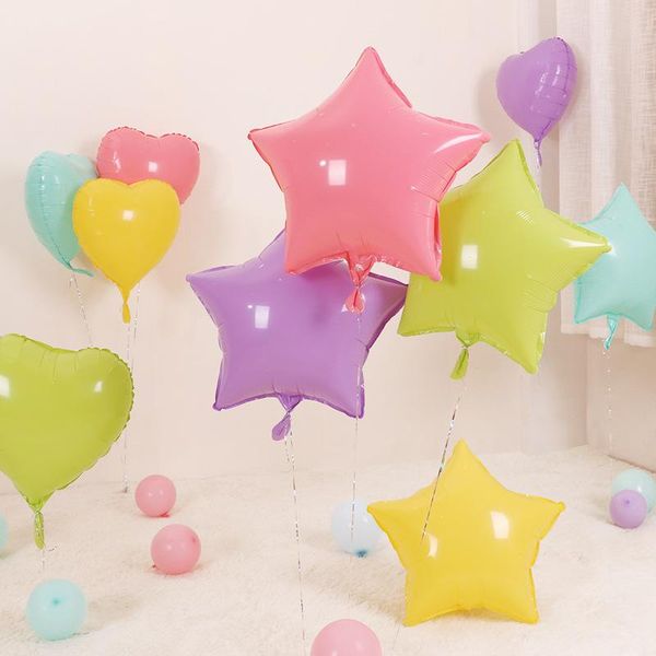 party decoration 5pcs 18inch macaron candy color star heart shape foil balloon birthday baby shower girl wedding balloons
party decoration 5pcs 18inch macaron candy color star heart shape foil balloon birthday baby shower girl wedding balloons