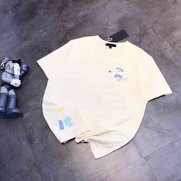 2022 factory wholesale new summer embroidered short sleeve t-shirt for men and women casual loose fashion 072702, White
2022 factory wholesale new summer embroidered short sleeve t-shirt for men and women casual loose fashion 072702, White