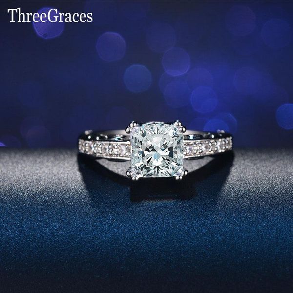 wedding rings threegraces exquisite square cut engagement for women luxury cubic zirconia jewelry accessories rg032, Slivery;golden
wedding rings threegraces exquisite square cut engagement for women luxury cubic zirconia jewelry accessories rg032, Slivery;golden