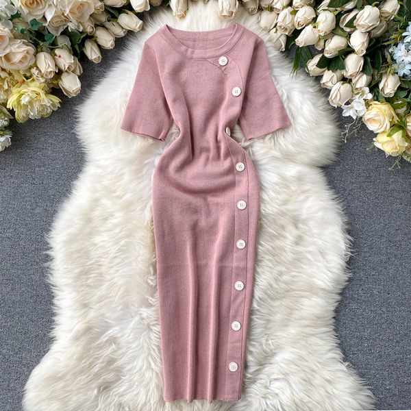2021 new button slim spring summer knitted bodycon mini short solid women casual vestidos party sheath es pp462 4051, Black;gray
2021 new button slim spring summer knitted bodycon mini short solid women casual vestidos party sheath es pp462 4051, Black;gray