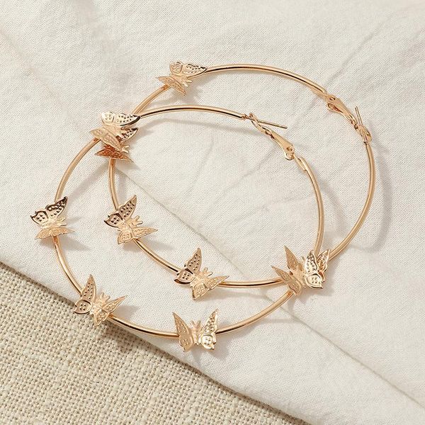 hoop & huggie boho butterfly earrings women gold color round circle earings korean jewelry brincos harajuku party statement gift, Golden;silver
hoop & huggie boho butterfly earrings women gold color round circle earings korean jewelry brincos harajuku party statement gift, Golden;silver