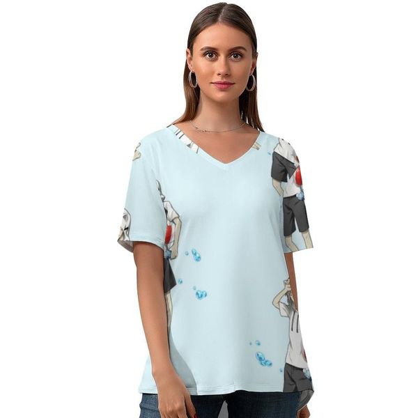 women's t-shirt bungou stray dogs t shirt casual graphic woman fashion short-sleeve v neck tshirt large size, White
women's t-shirt bungou stray dogs t shirt casual graphic woman fashion short-sleeve v neck tshirt large size, White