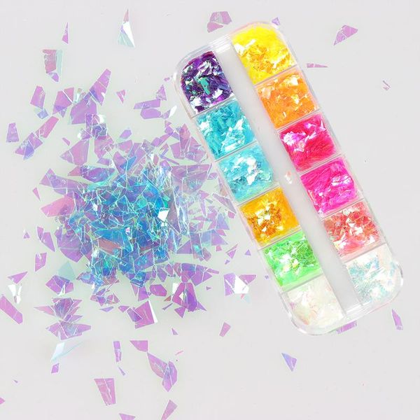 nail art decorations 12 grids/set candy color glitter sequins 3d irregular sheet decoration accessories for uv gel manicure design, Silver;gold
nail art decorations 12 grids/set candy color glitter sequins 3d irregular sheet decoration accessories for uv gel manicure design, Silver;gold