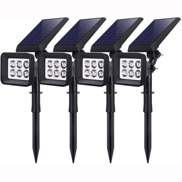 lawn lamps solar lights outdoor 6 led landscape spotlights 2-in-1 ip65 waterproof auto on/off decorative wall light
lawn lamps solar lights outdoor 6 led landscape spotlights 2-in-1 ip65 waterproof auto on/off decorative wall light